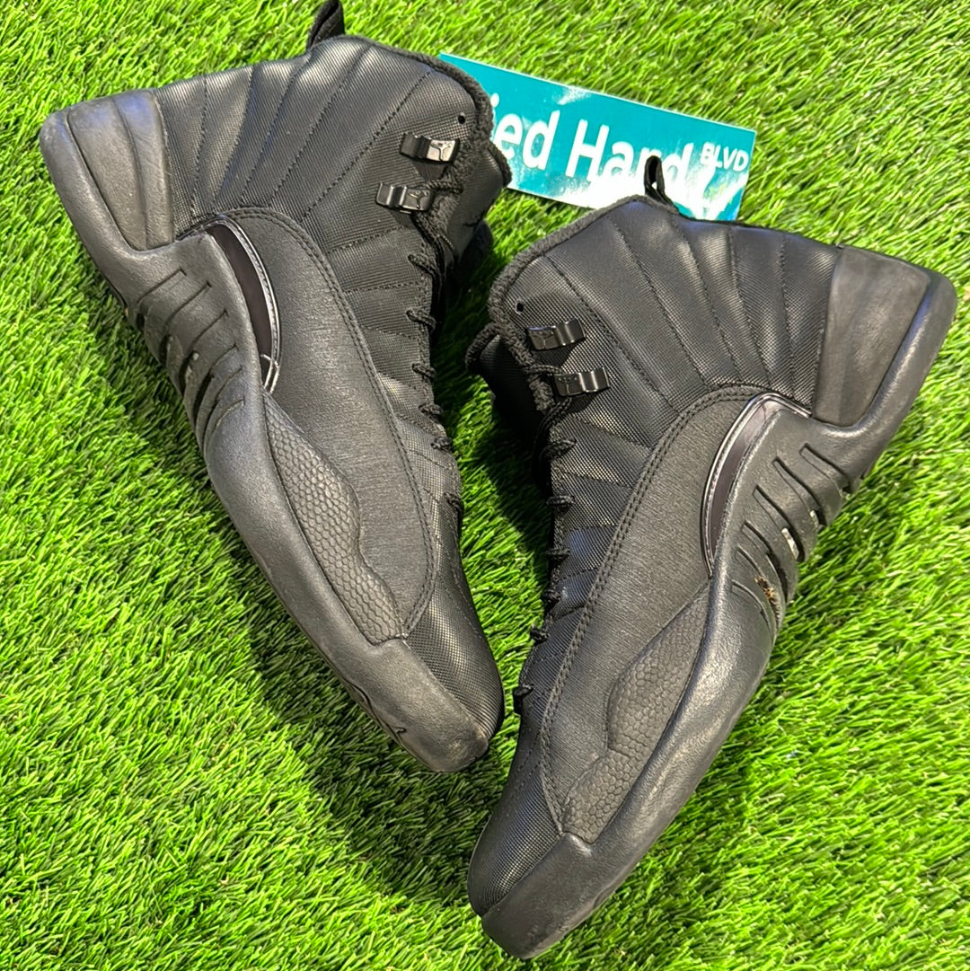 Air Jordan 12 Retro Winterized 'Triple Black'