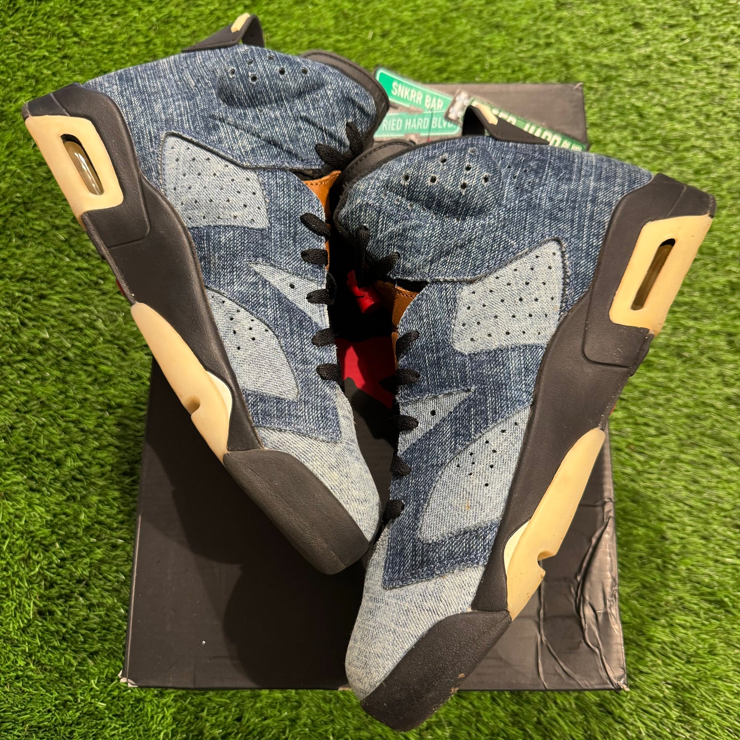 Air Jordan 6 Retro 'Washed Denim' 11M/12.5W