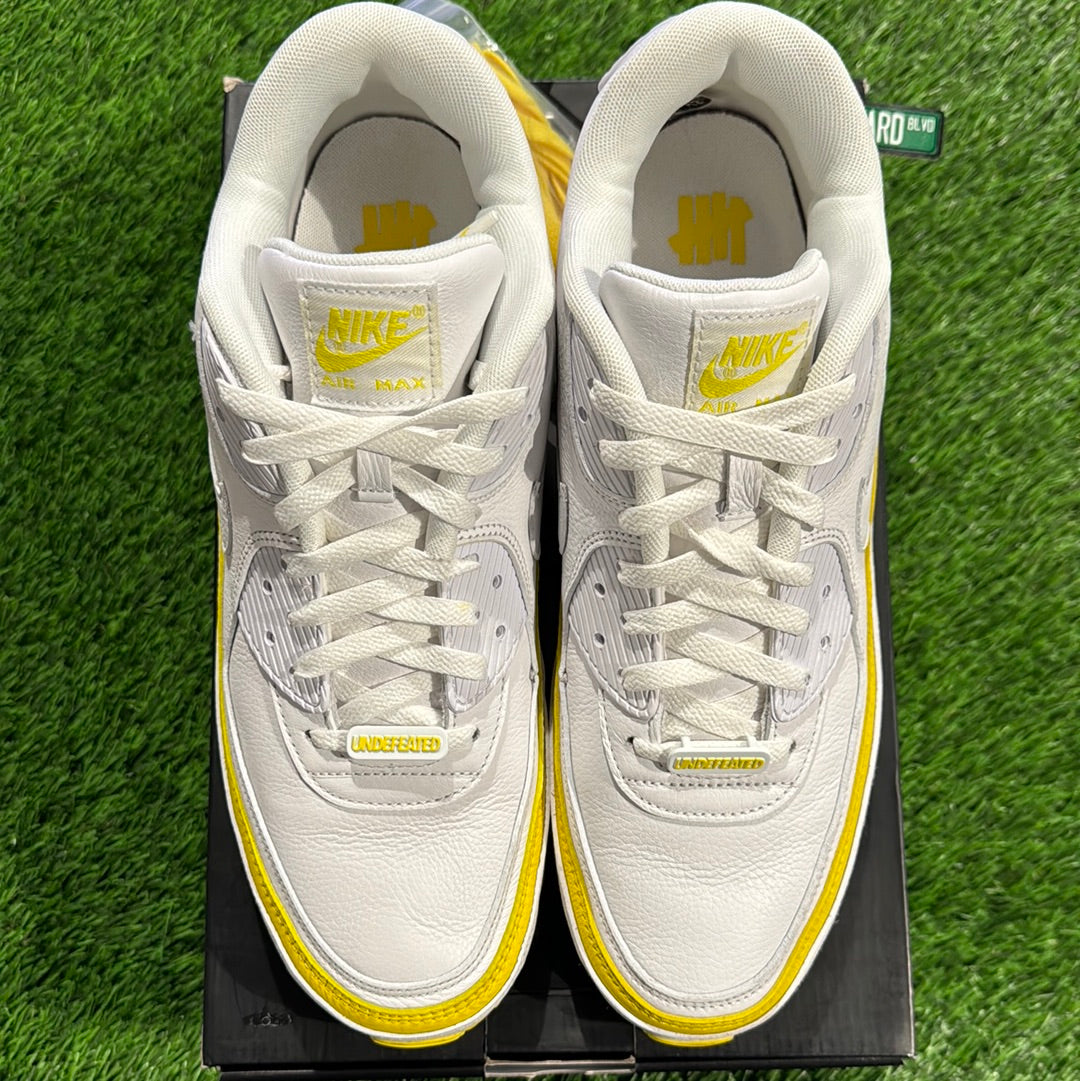 Undefeated x Air Max 90 'White Optic Yellow'