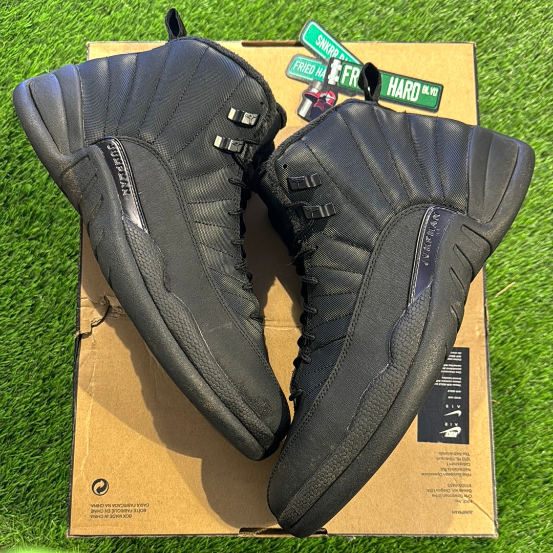 Air Jordan 12 Retro Winterized 'Triple Black'