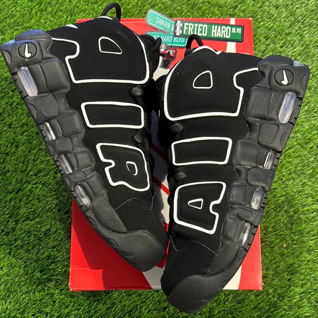 Air More Uptempo 'Black White' 2020