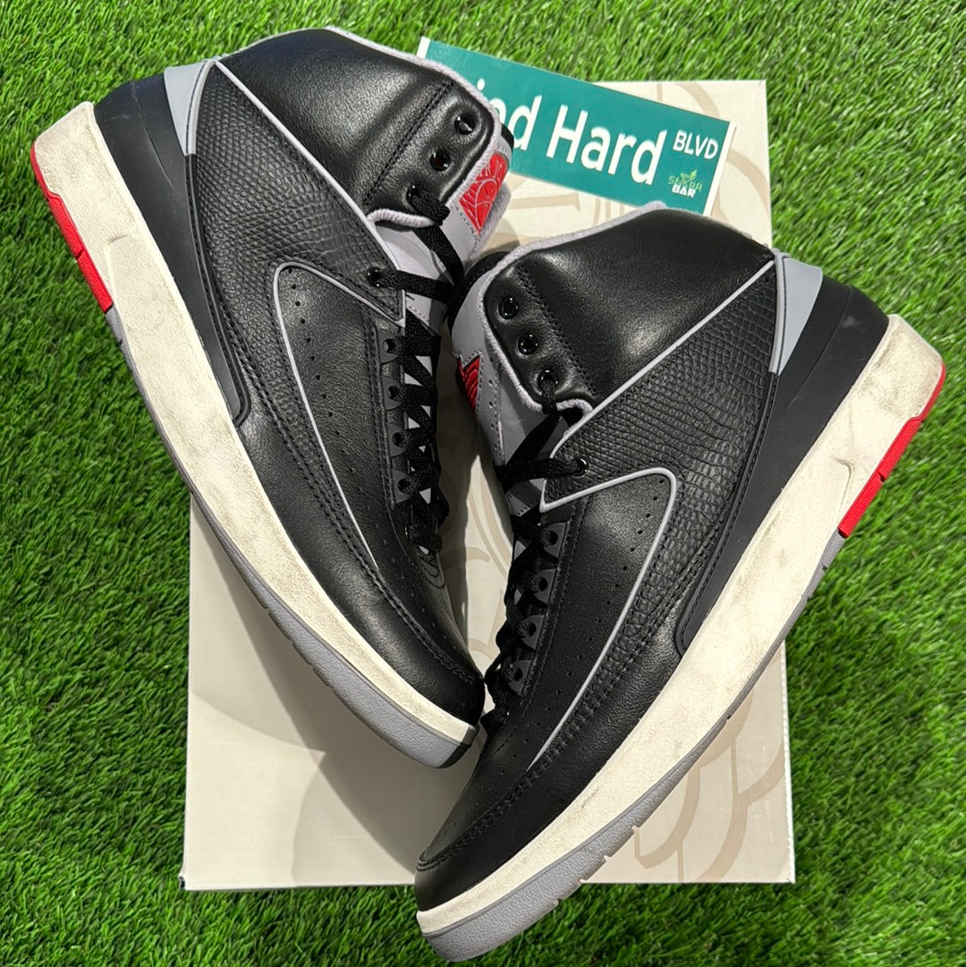 Air Jordan 2 Retro 'Black Cement'