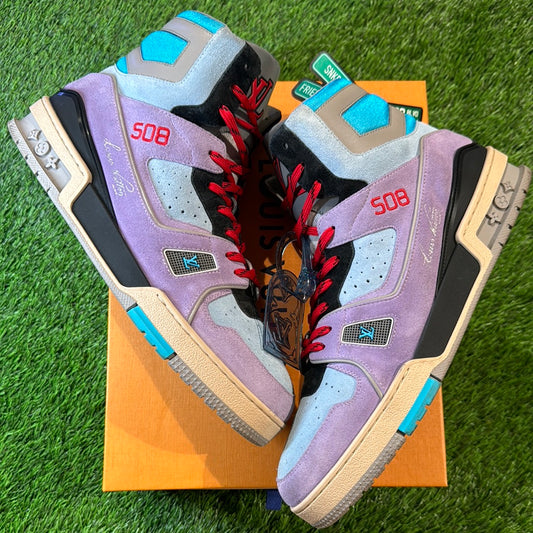 Louis Vuitton Sneaker Boot 508 Purple Virgil Abloh
