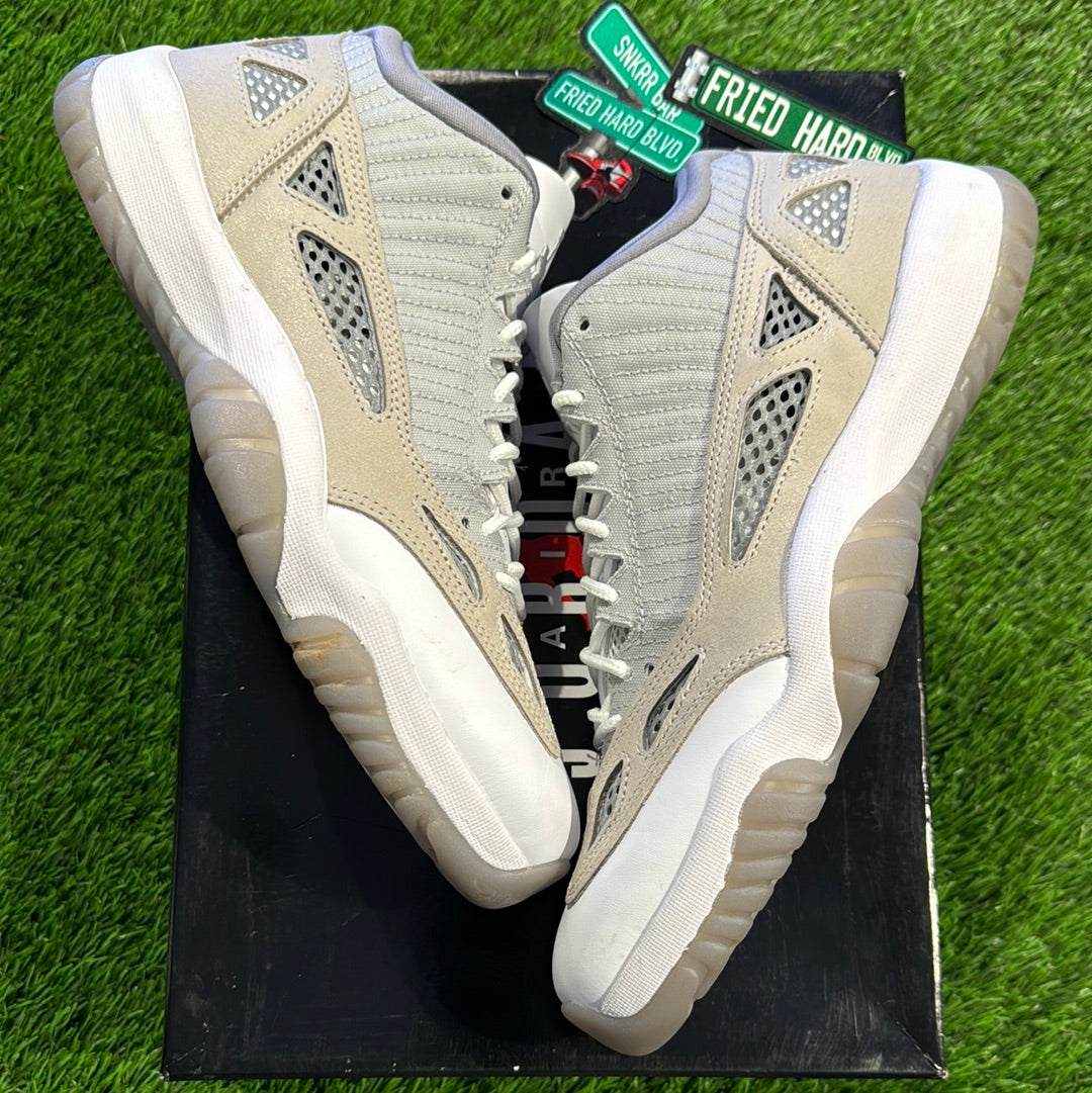 Air Jordan 11 Retro Low IE 'Light Orewood Brown'