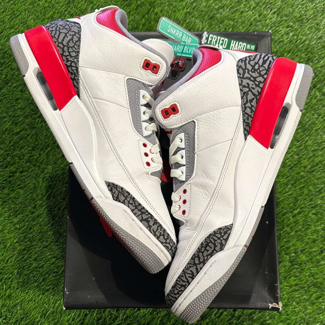 Air Jordan 3 Retro 'Fire Red' 2022