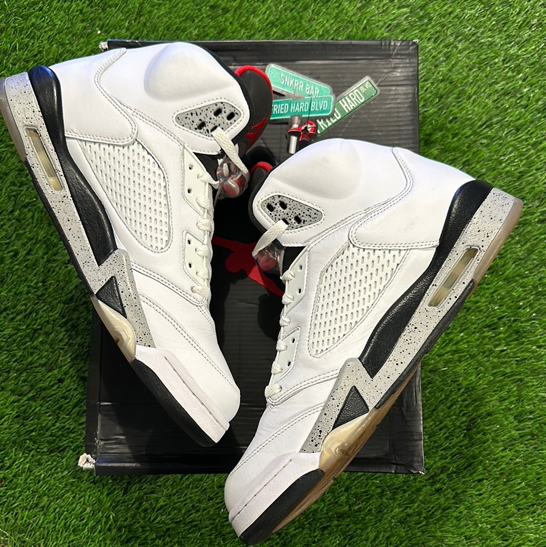 Air Jordan 5 Retro 'White Cement'