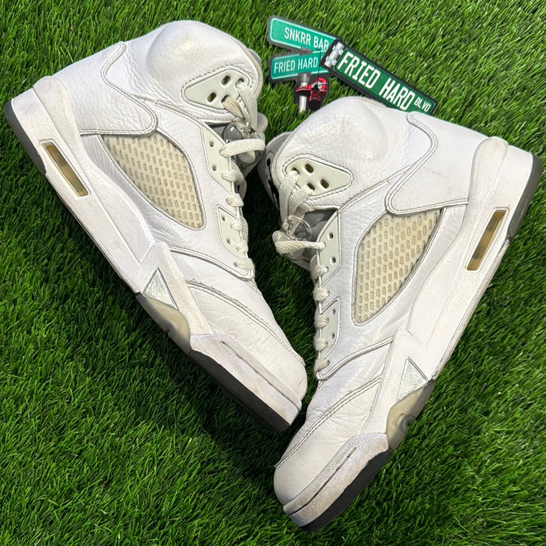 Air Jordan 5 Retro 'Metallic White' 2015