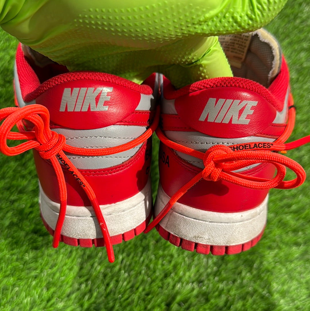 Off-White x Dunk Low 'University Red'