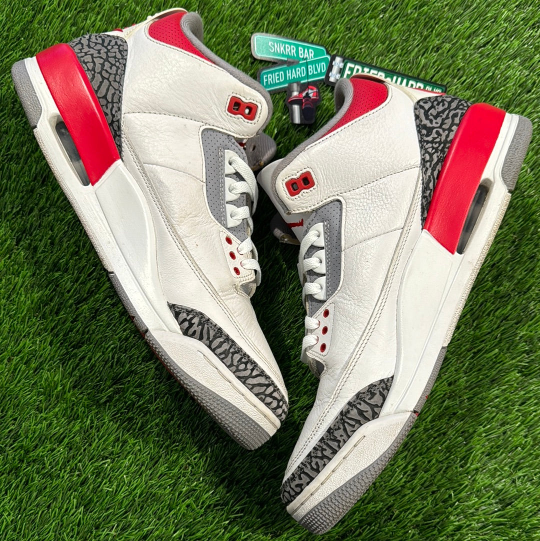 Air Jordan 3 Retro 'Fire Red' 2022