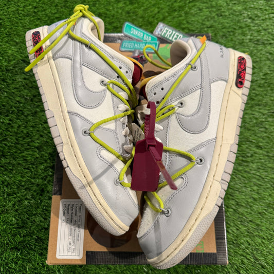 Off-White x Dunk Low 'Lot 08 of 50'