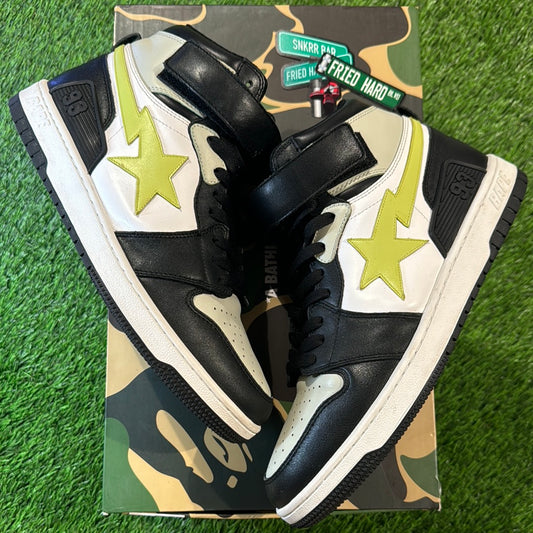 Bape Block Sta High 'Black Lime' SIZE 10M/11.5W