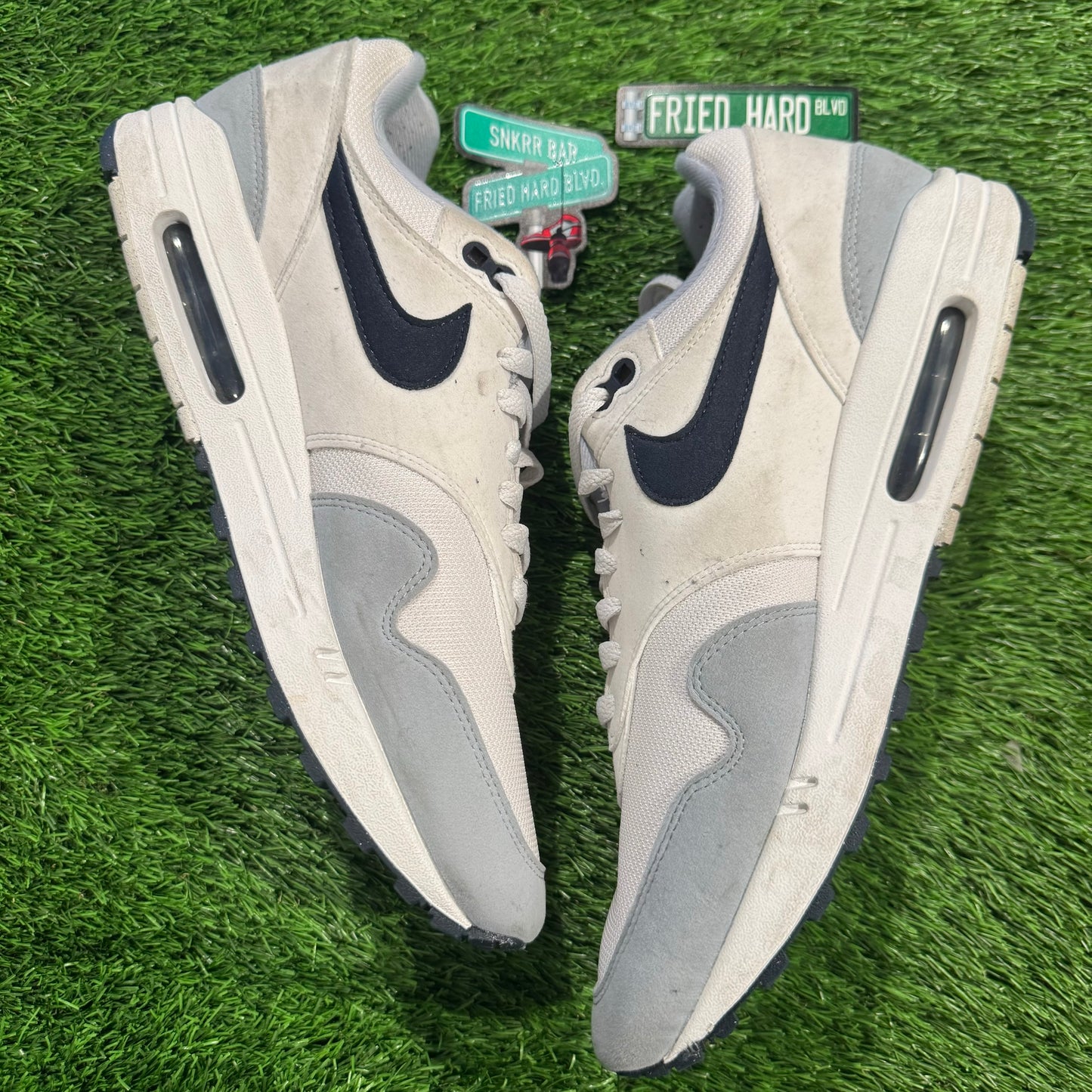 Air Max 1 'Pure Platinum Dark Obsidian'