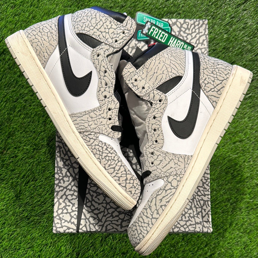 Air Jordan 1 Retro High OG 'White Cement'