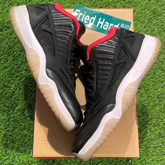 Air Jordan 11 Retro Low IE 'Bred' 2021