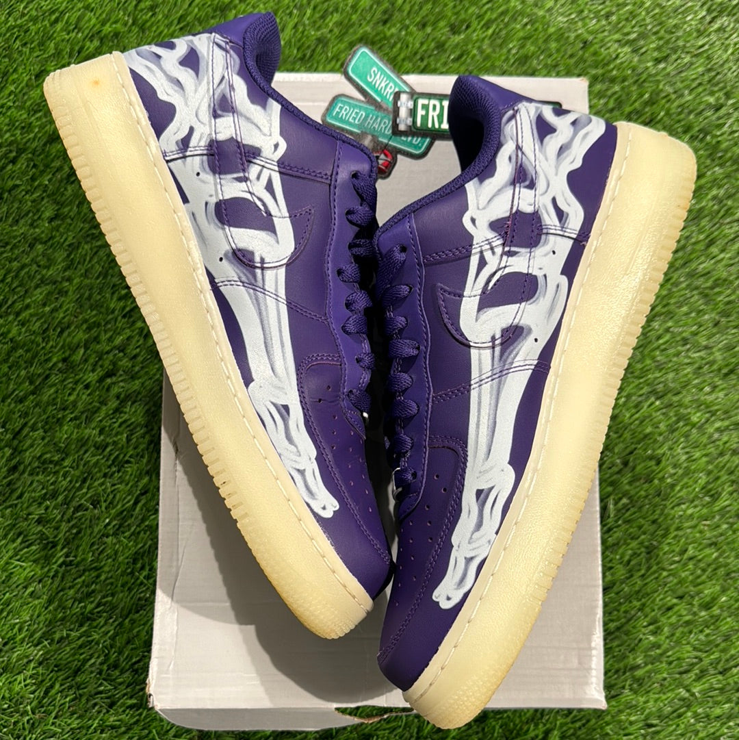 Air Force 1 Low 'Purple Skeleton' 10.5M/12W