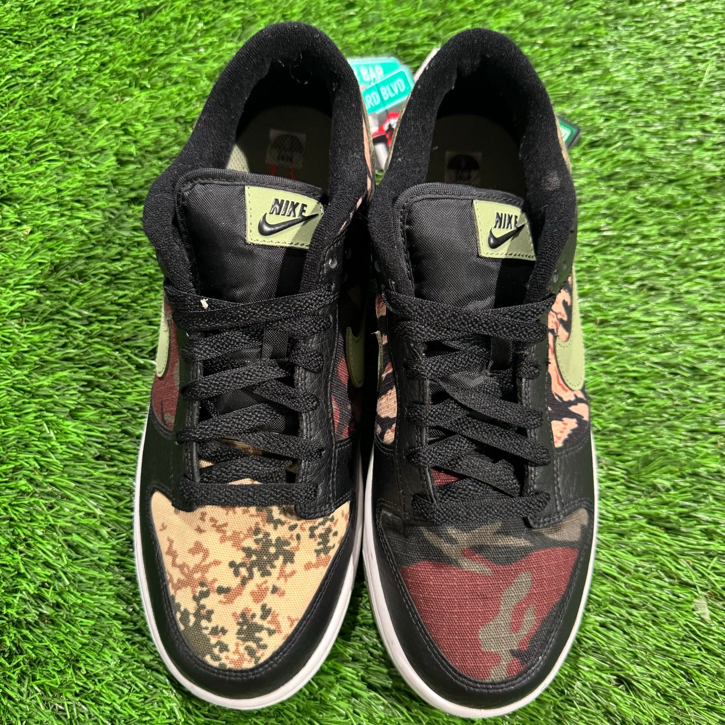 Dunk Low SE 'Black Multi-Camo'