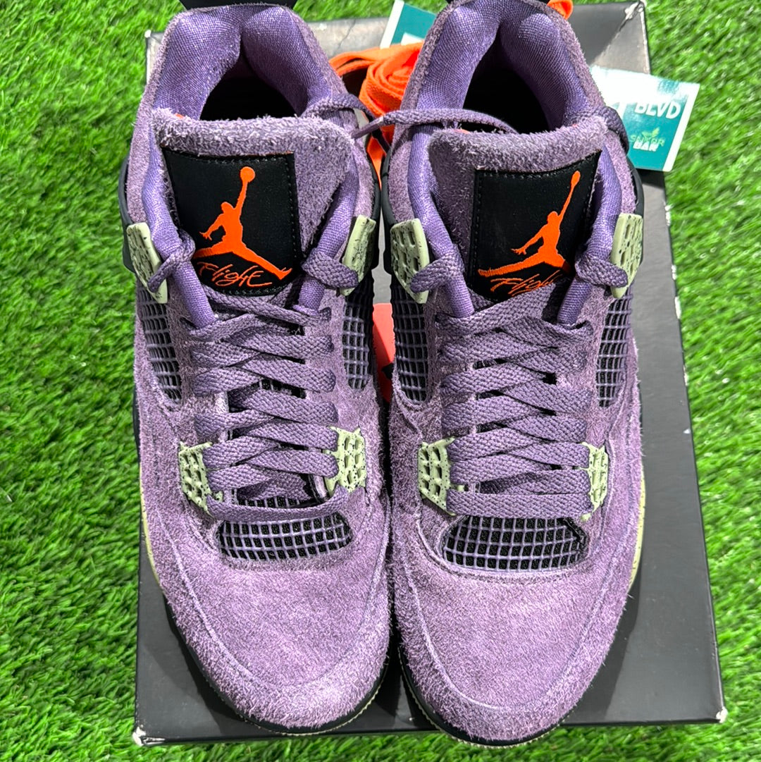 Wmns Air Jordan 4 Retro 'Canyon Purple'