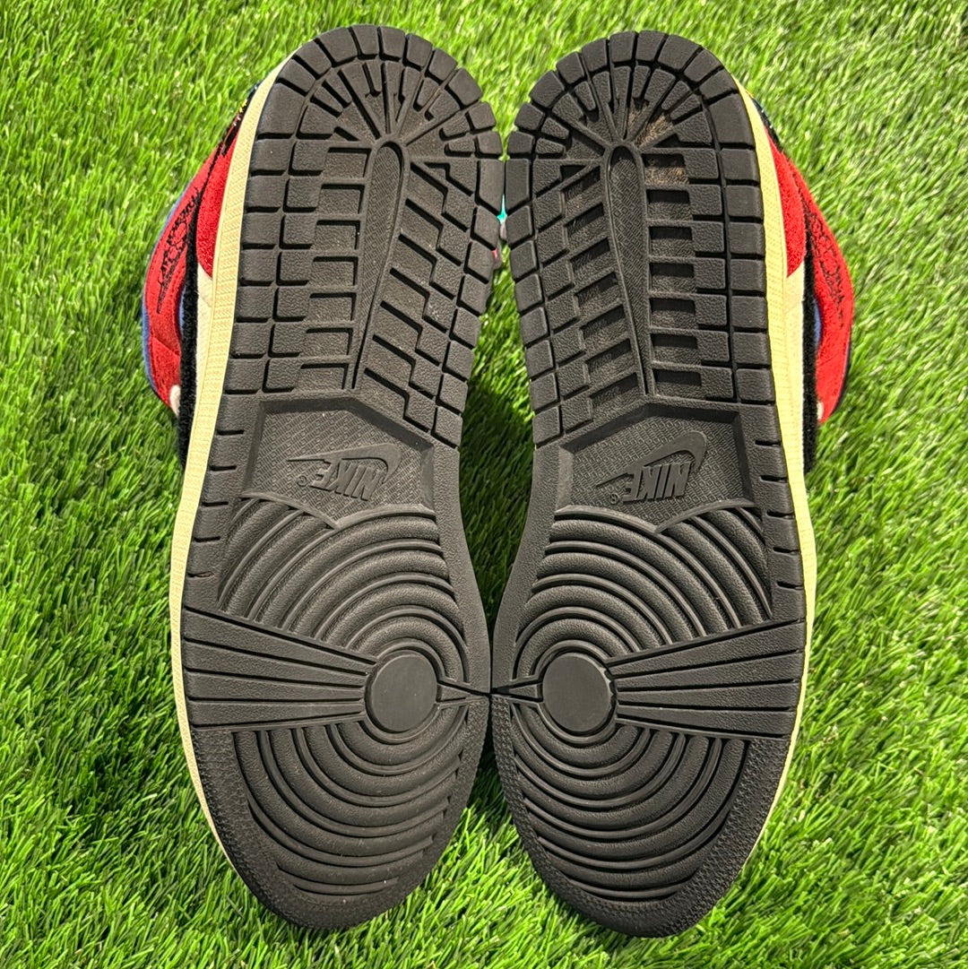 Blue The Great x Air Jordan 1 Mid 'Fearless'