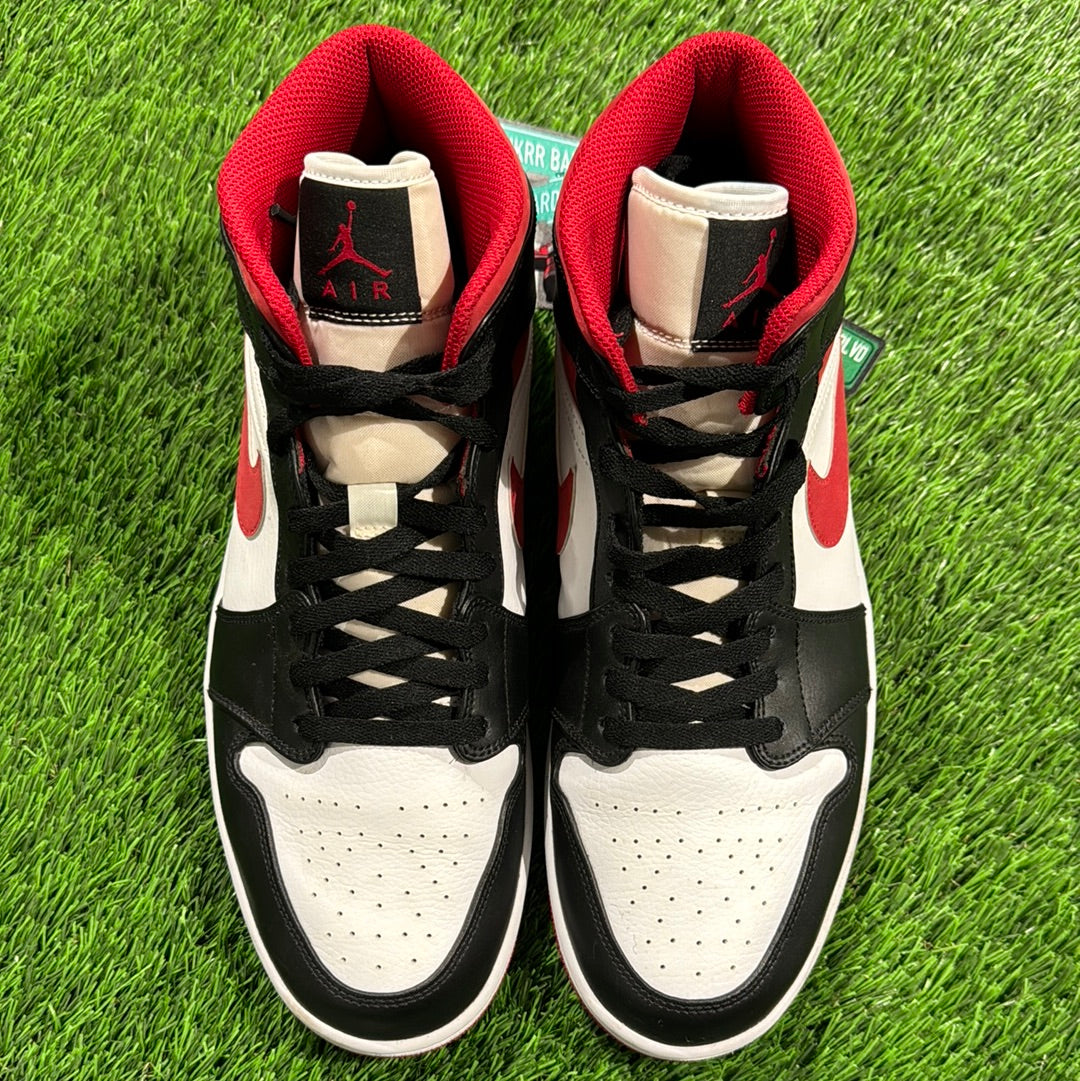 Air Jordan 1 Mid 'Black Gym Red'