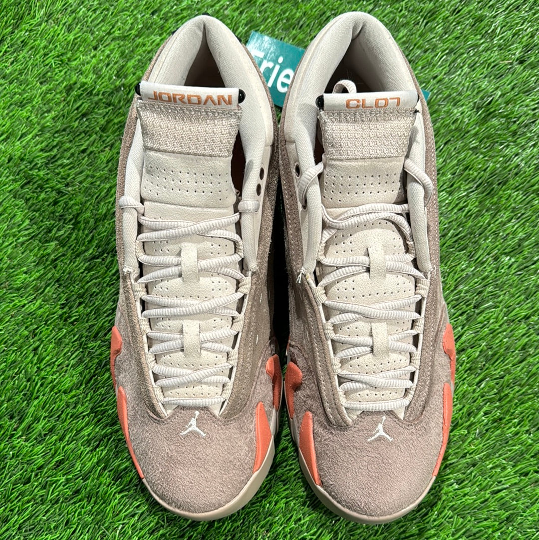 CLOT x Air Jordan 14 Retro Low 'Terracotta'