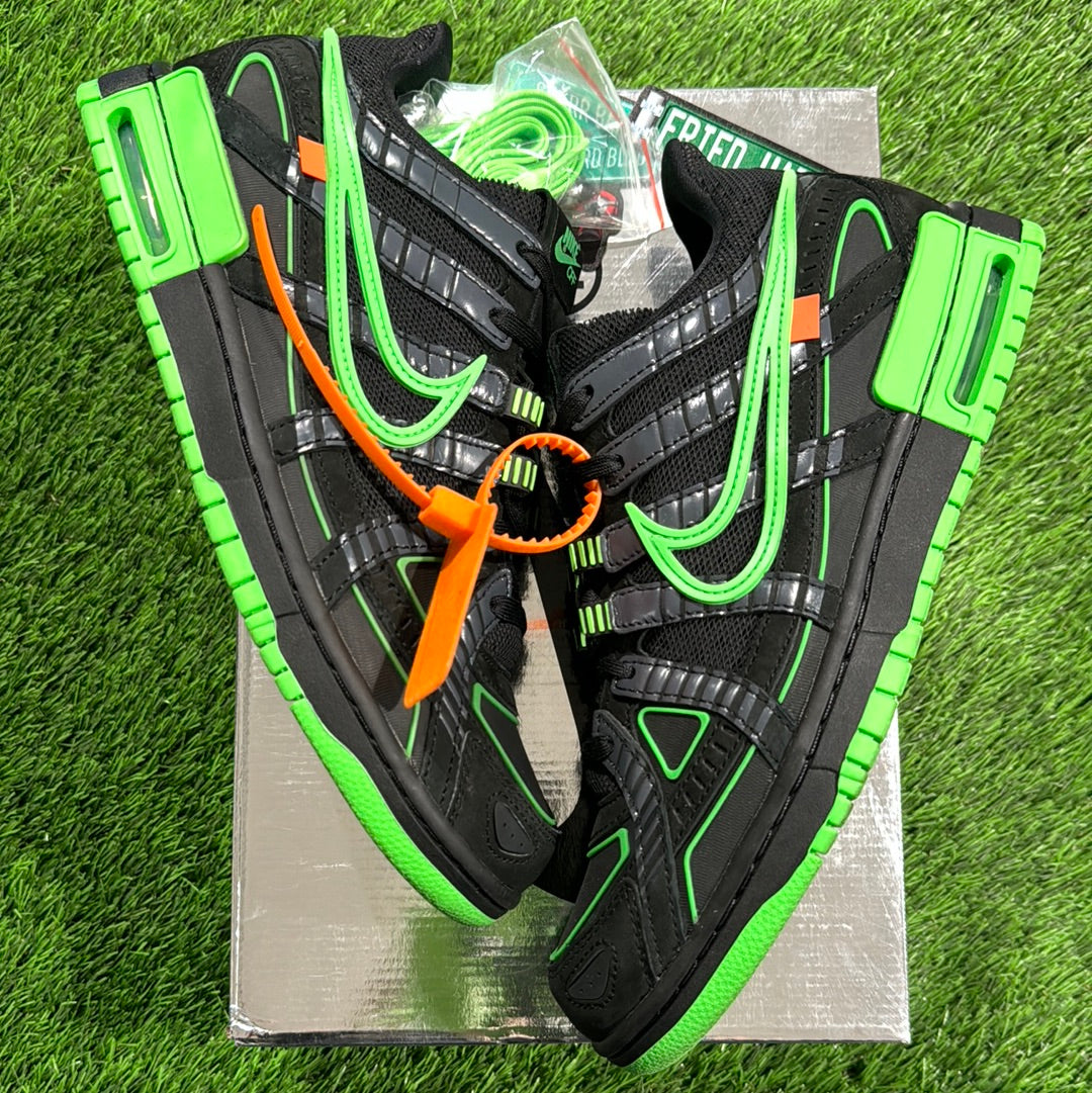 Off-White x Air Rubber Dunk 'Green Strike'