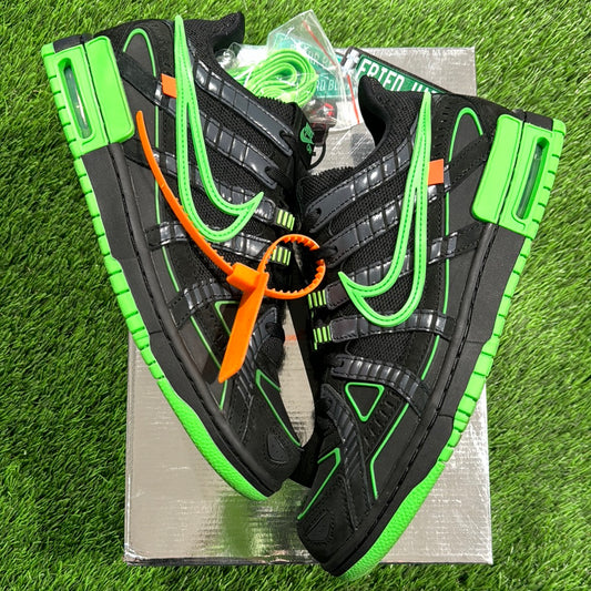 Off-White x Air Rubber Dunk 'Green Strike'