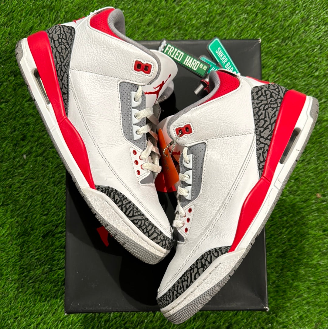 Air Jordan 3 Retro 'Fire Red' 2022