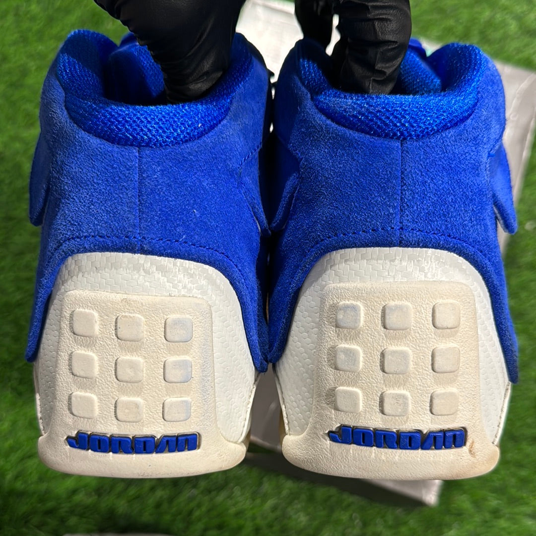 Air Jordan 18 Retro 'Blue Suede'