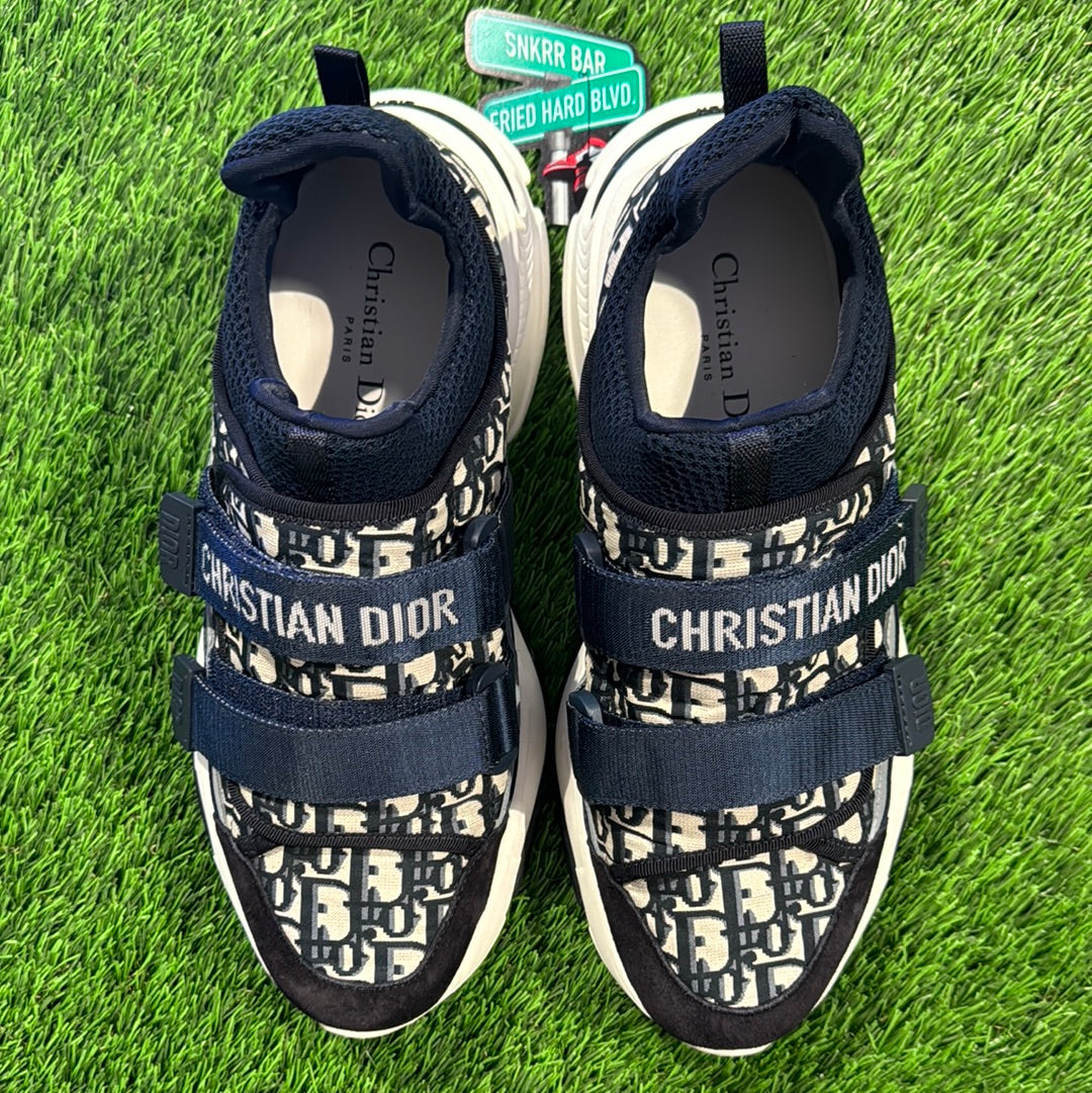 Dior D-Wander Sneaker 'Dior Oblique - Deep Blue'