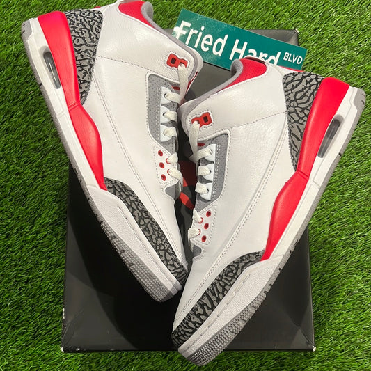 Air Jordan 3 Retro 'Fire Red' 2022
