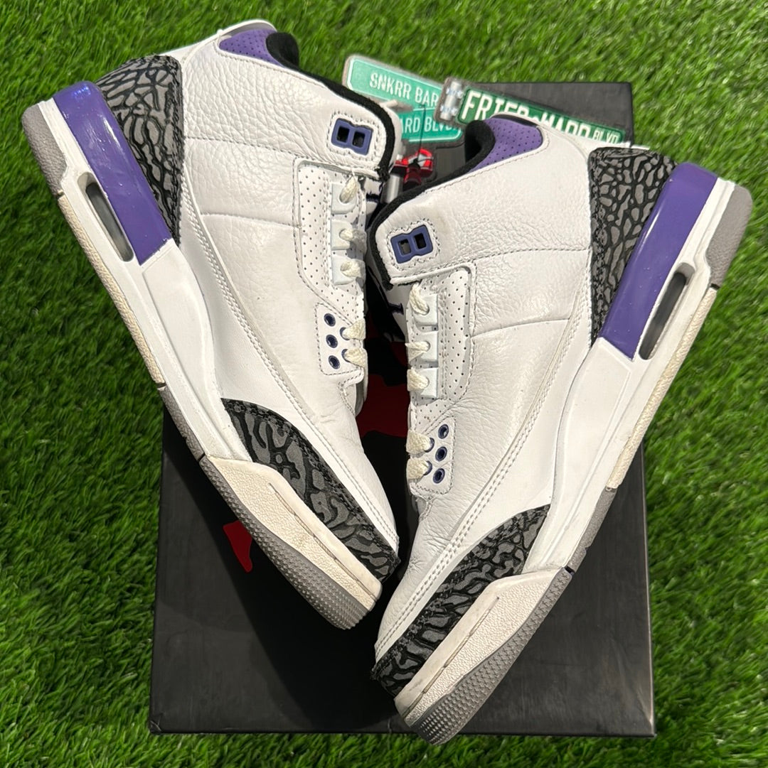 Air Jordan 3 Retro GS 'Dark Iris'