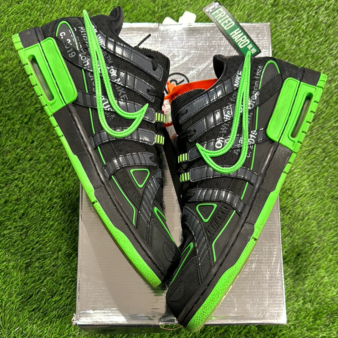 Off-White x Air Rubber Dunk 'Green Strike'