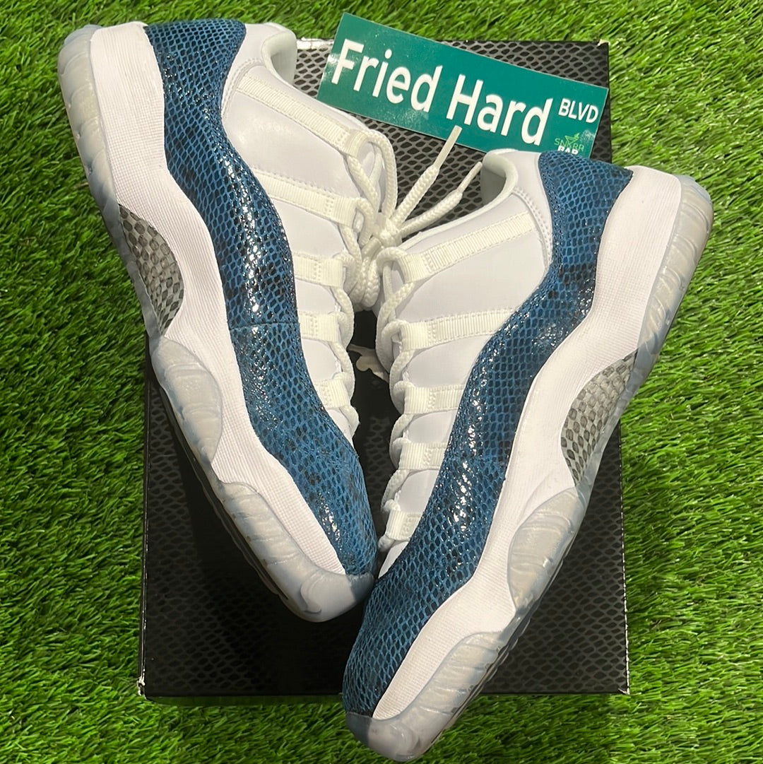 Air Jordan 11 Retro Low 'Navy Snakeskin' 2019