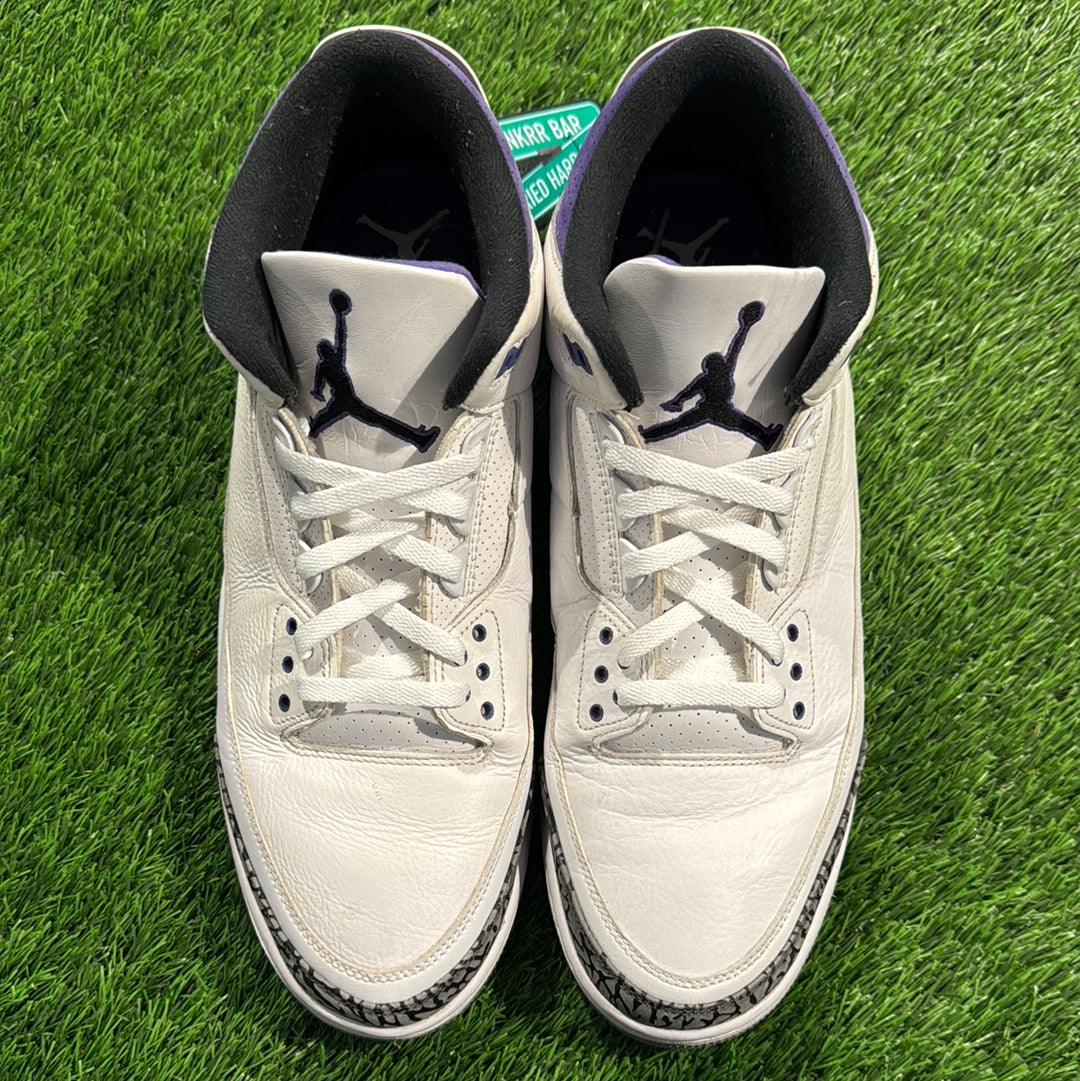 Air Jordan 3 Retro 'Dark Iris'