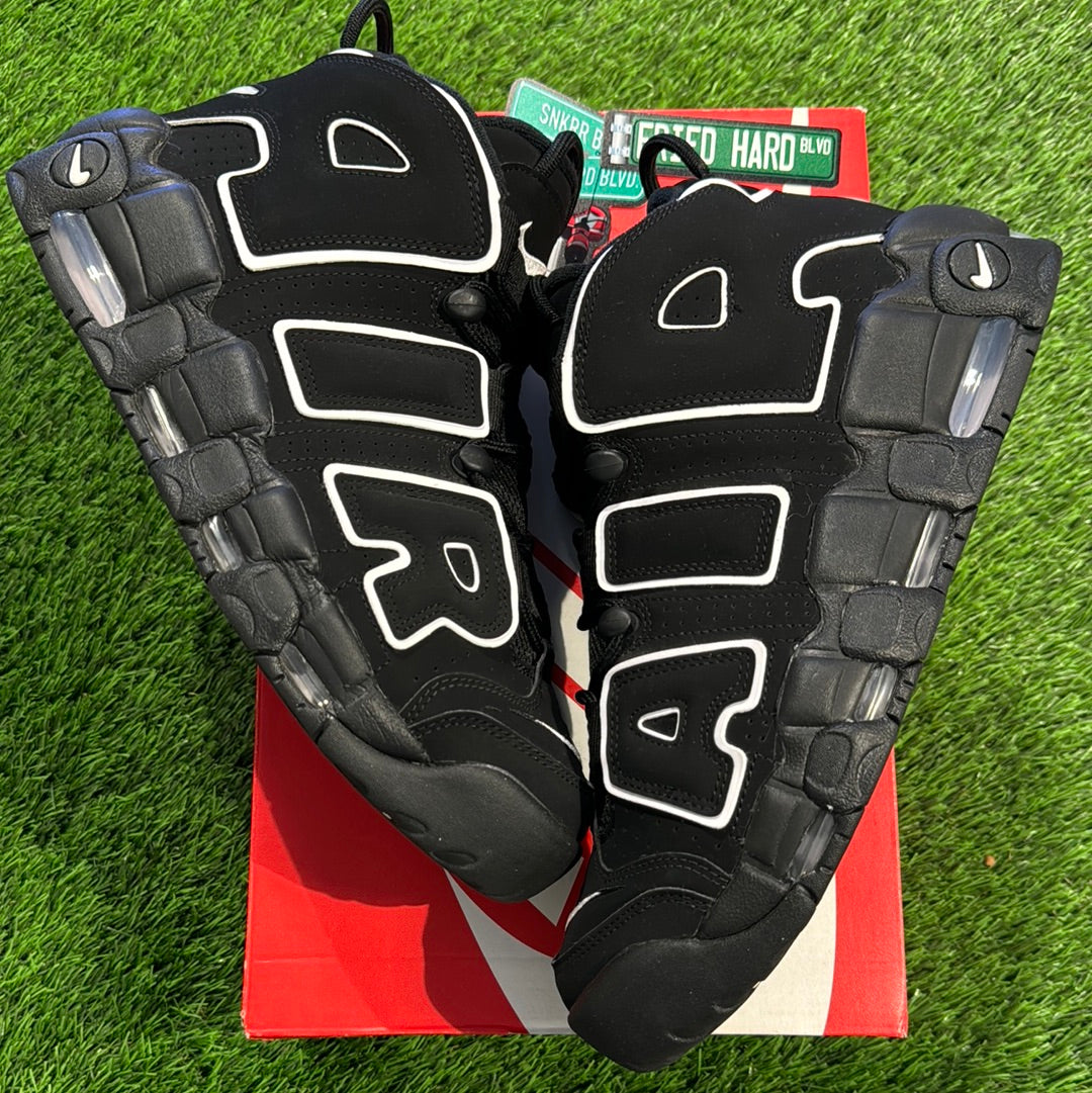 Air More Uptempo 'Black White' 2020