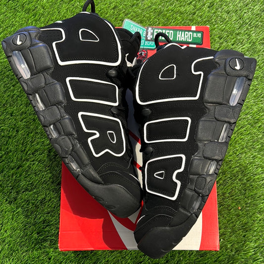 Air More Uptempo 'Black White' 2020