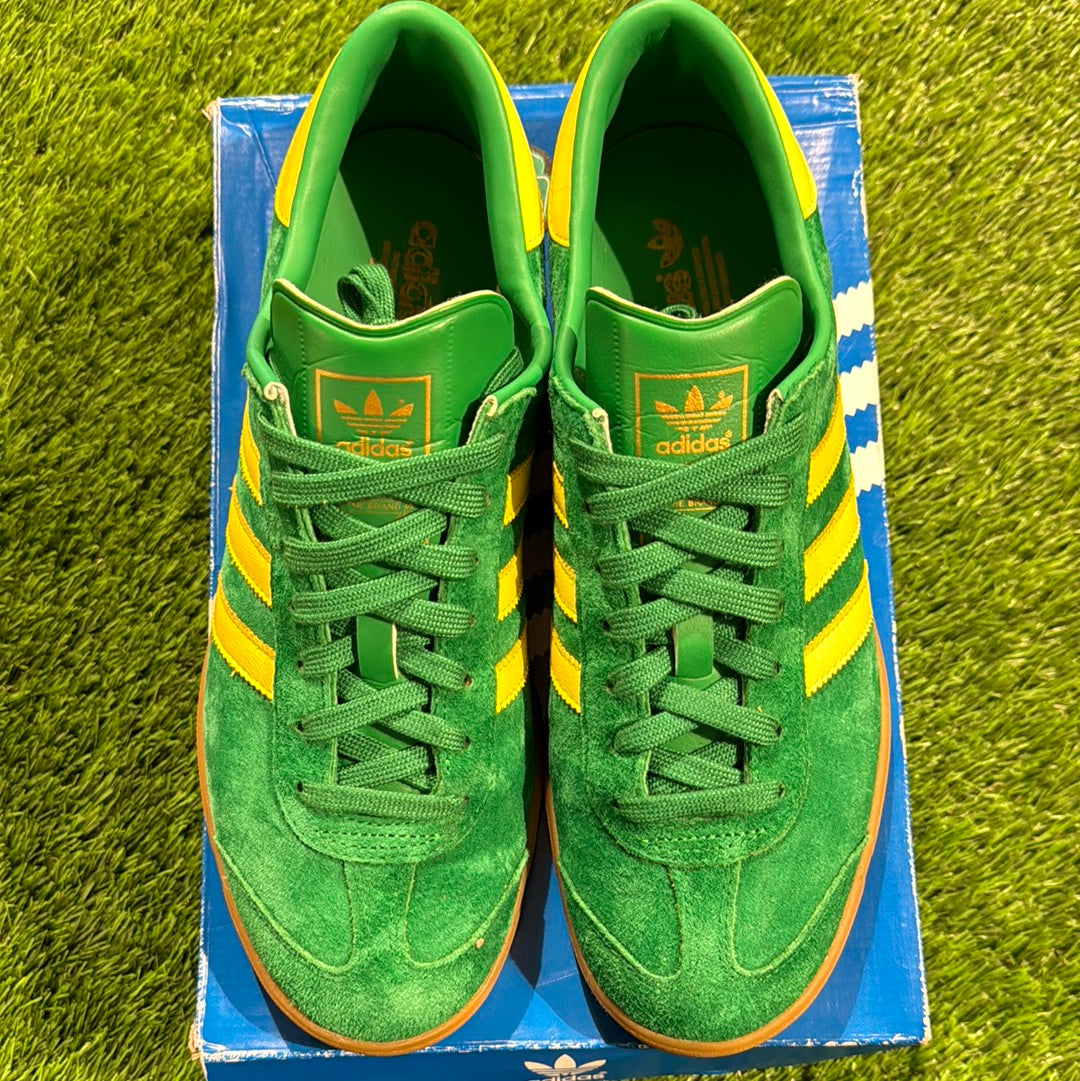 Adidas Hamburg Trainers Green Yellow