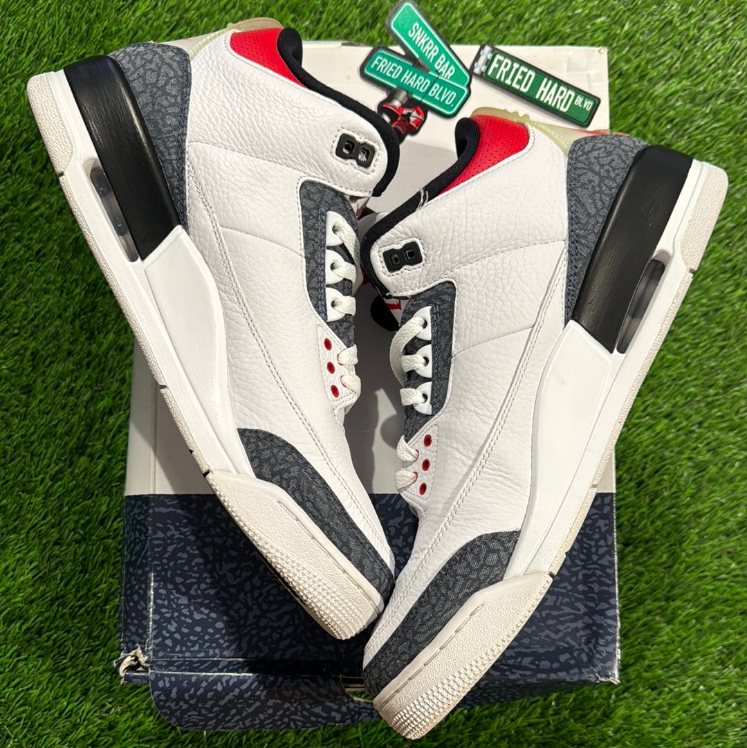 Air Jordan 3 Retro Denim SE 'Fire Red'
