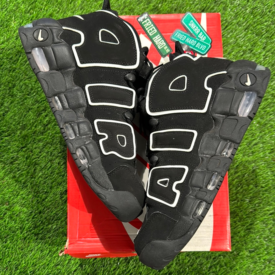 Air More Uptempo 'Black White' 2020