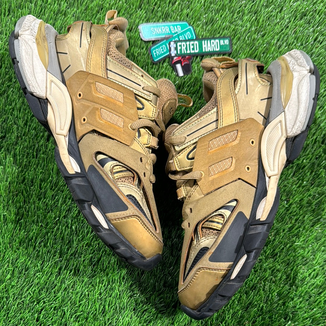 Balenciaga Track Trainer 'Metallic Gold'