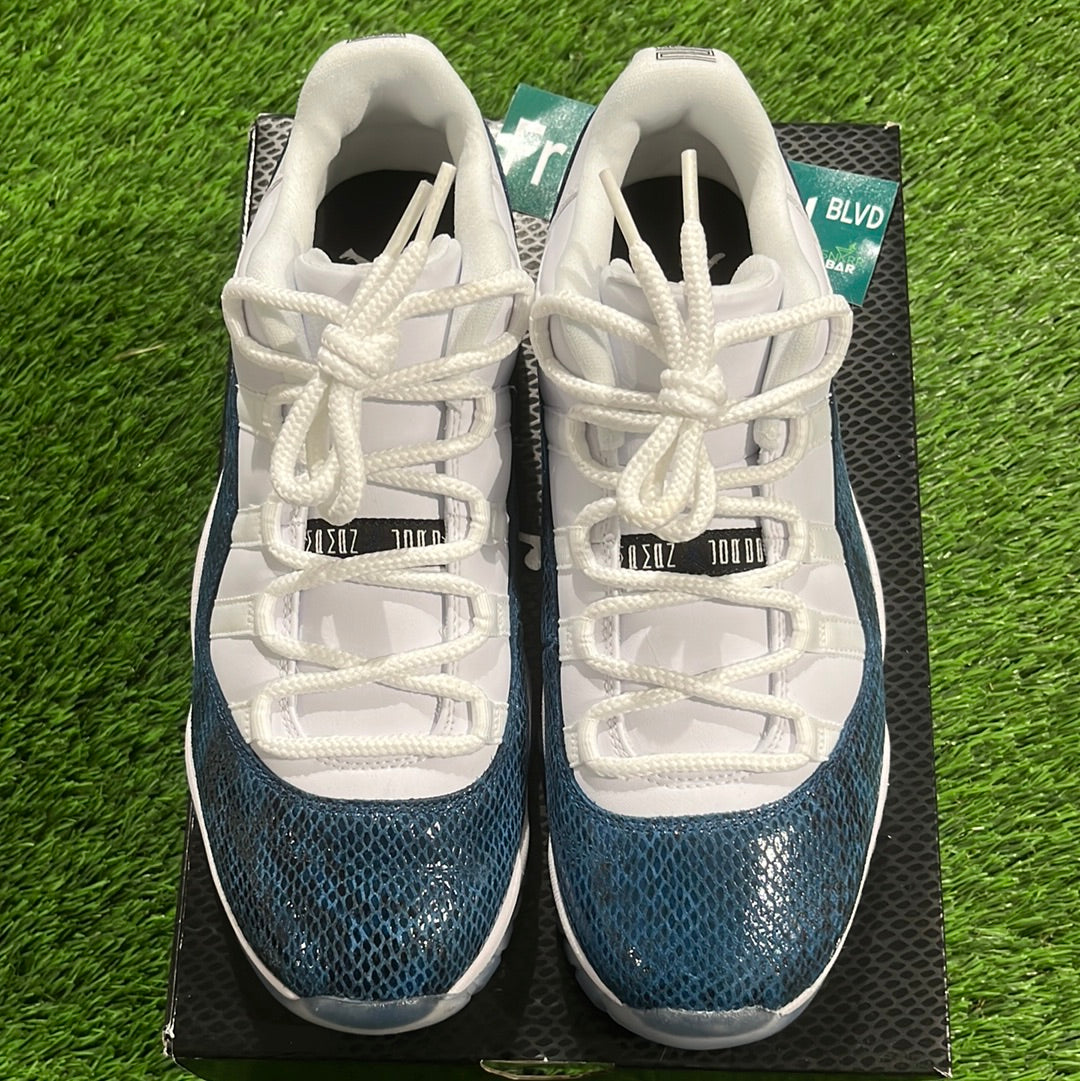 Air Jordan 11 Retro Low 'Navy Snakeskin' 2019