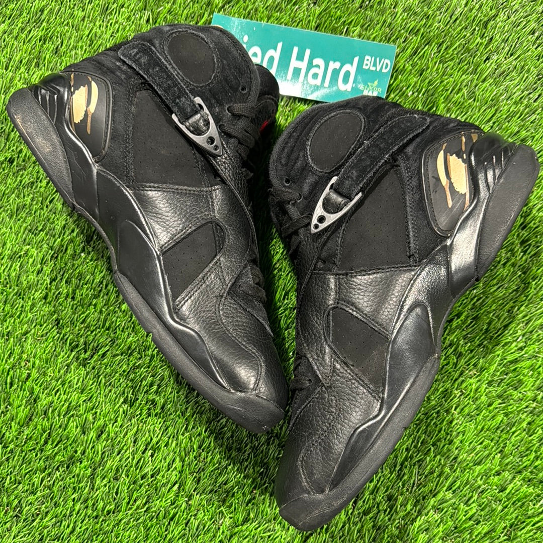 OVO x Air Jordan 8 Retro 'Black'