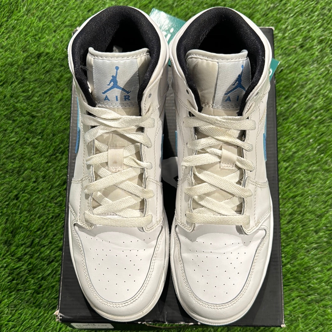 Air Jordan 1 Retro Mid GS 'Legend Blue'