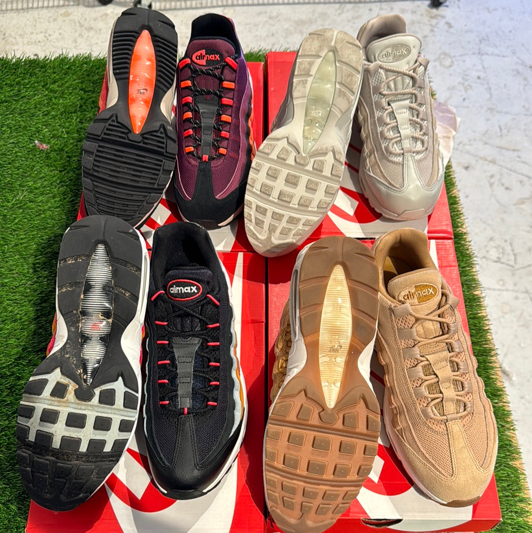 4 PAIR AIR MAX 95 STEAL (9M)