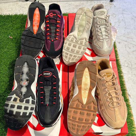 4 PAIR AIR MAX 95 STEAL (9M)