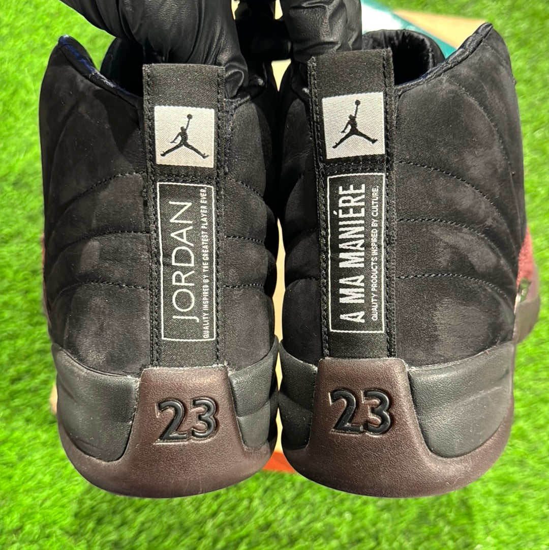 A Ma Maniére x Wmns Air Jordan 12 Retro SP 'Black'