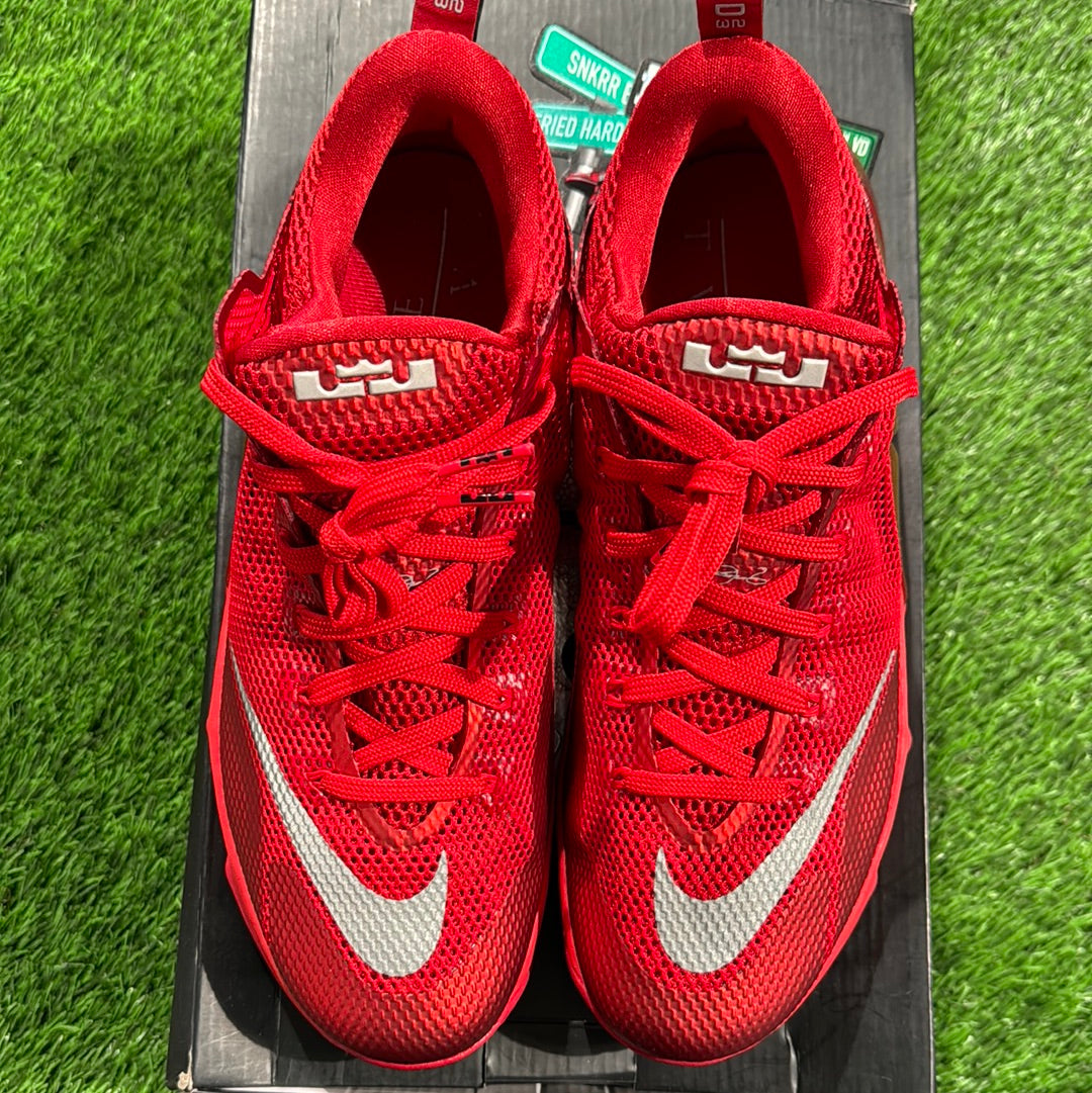 LeBron 12 Low 'University Red'