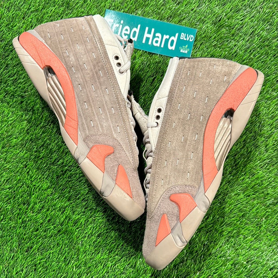 CLOT x Air Jordan 14 Retro Low 'Terracotta'