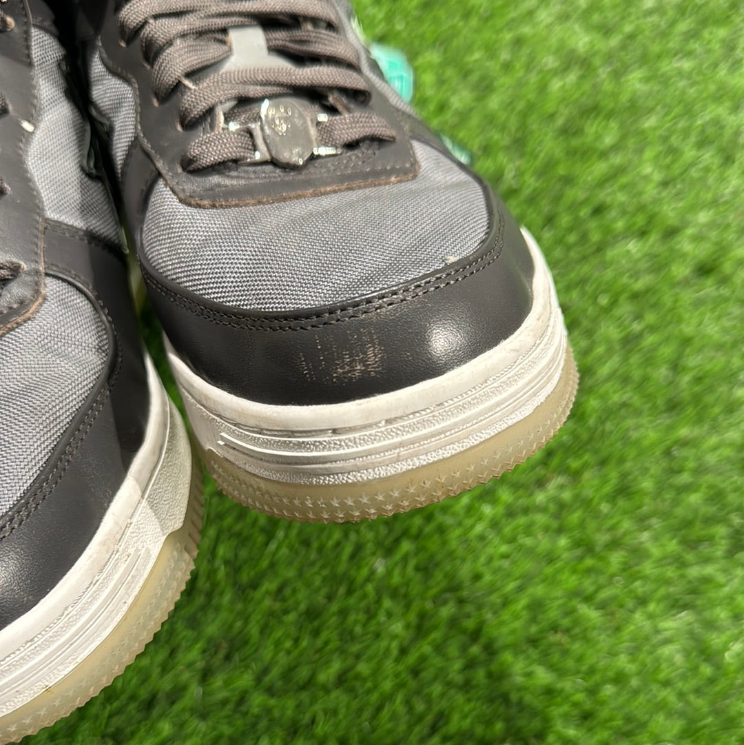 Bapesta 'Text Code Camo - Charcoal'