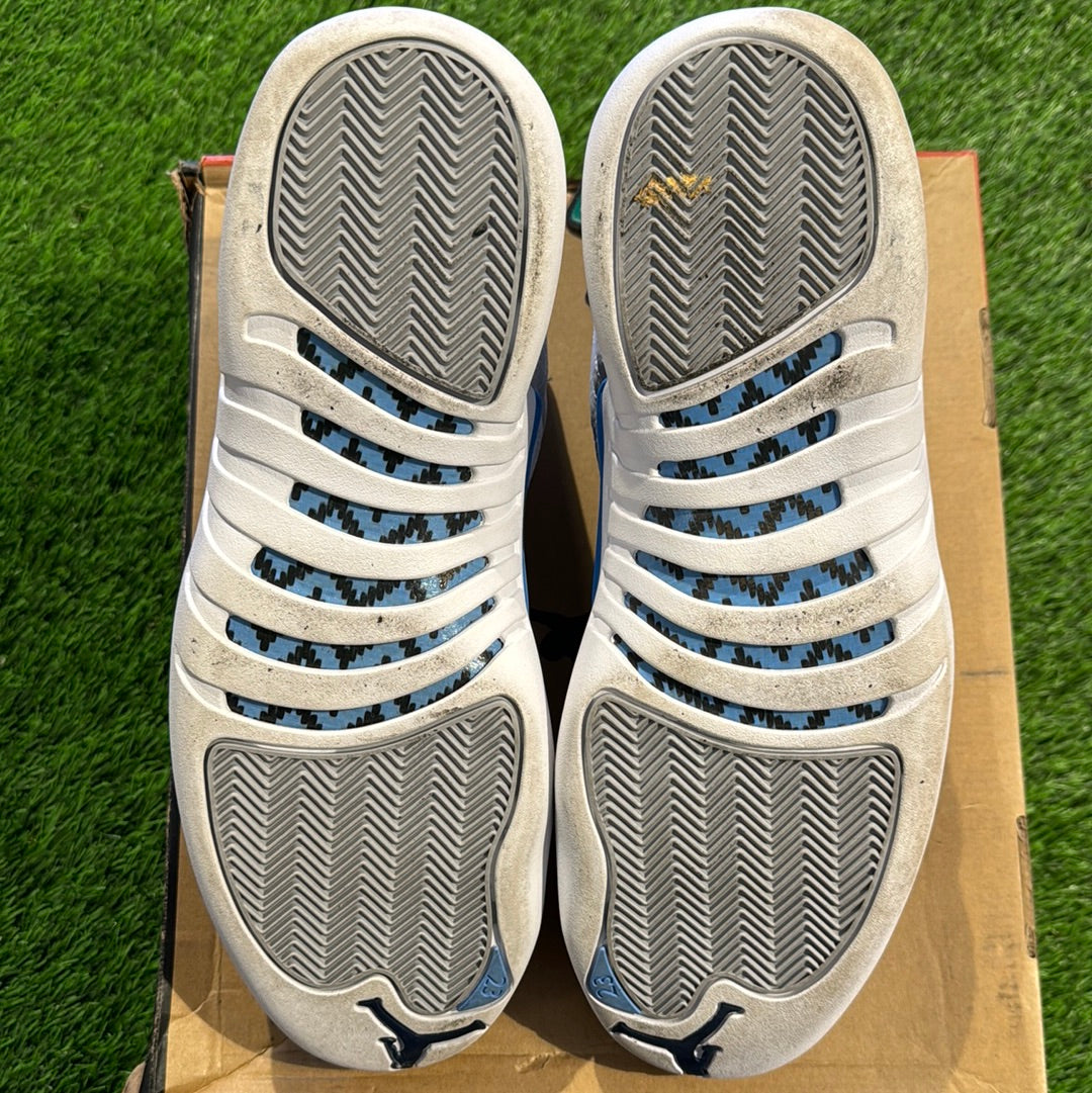 Air Jordan 12 Retro 'Grey University Blue'